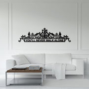 You’ll Never Walk Alone Metal Wall Art 60x28.9cm