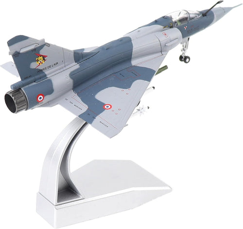 Diecast Mirage 2000 Fighter Jet Model 1/100 Metal Plane Display Gift