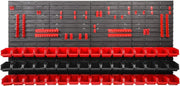 Large Garage Pegboard Tool Storage Wall Organizer Bin Rack