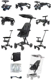 3in1 Baby Stroller Travel System Foldable Lightweight Toddler Buggy