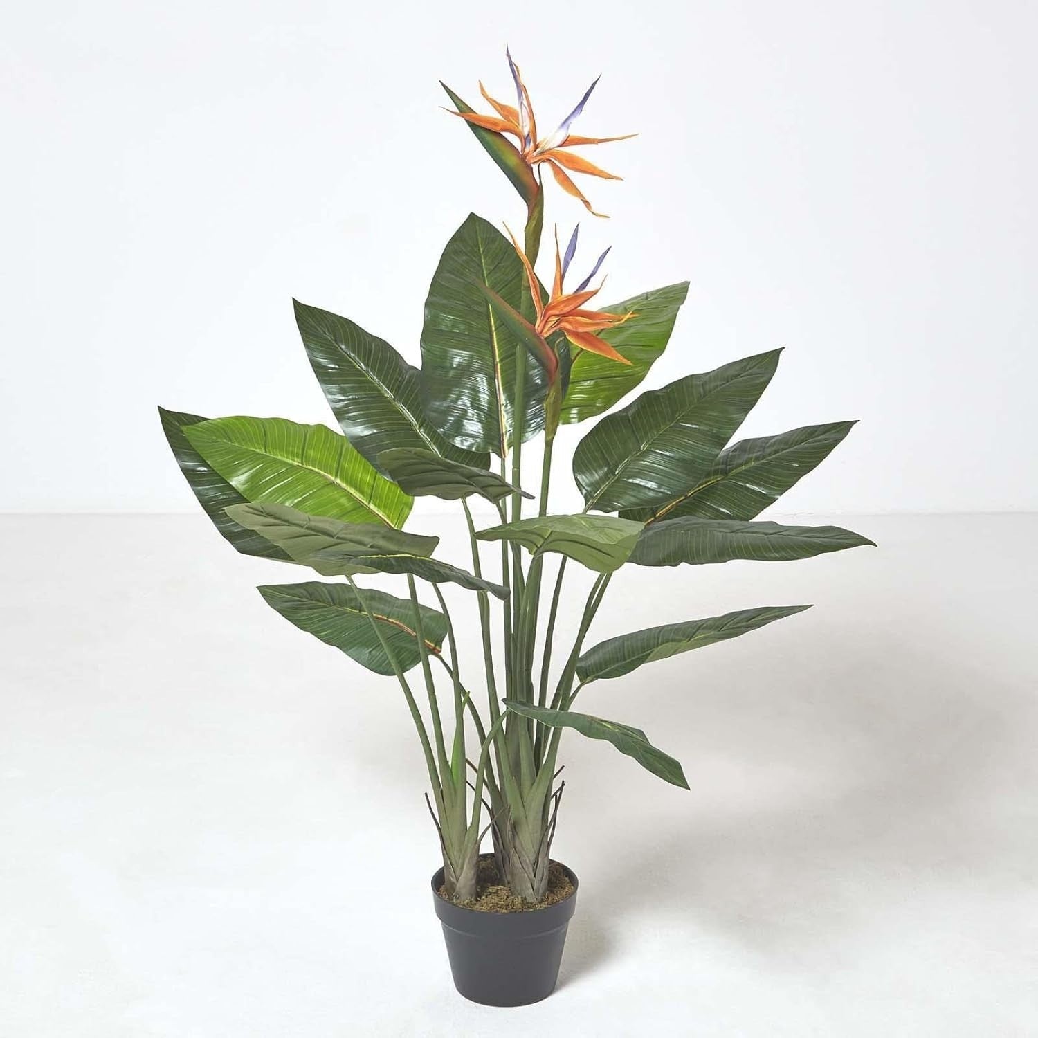 120cm Artificial Bird of Paradise Plant Faux Strelitzia Indoor Home Decoration