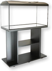 112L Glass Aquarium Kit with LED Light, Stand & Lid – Complete Set