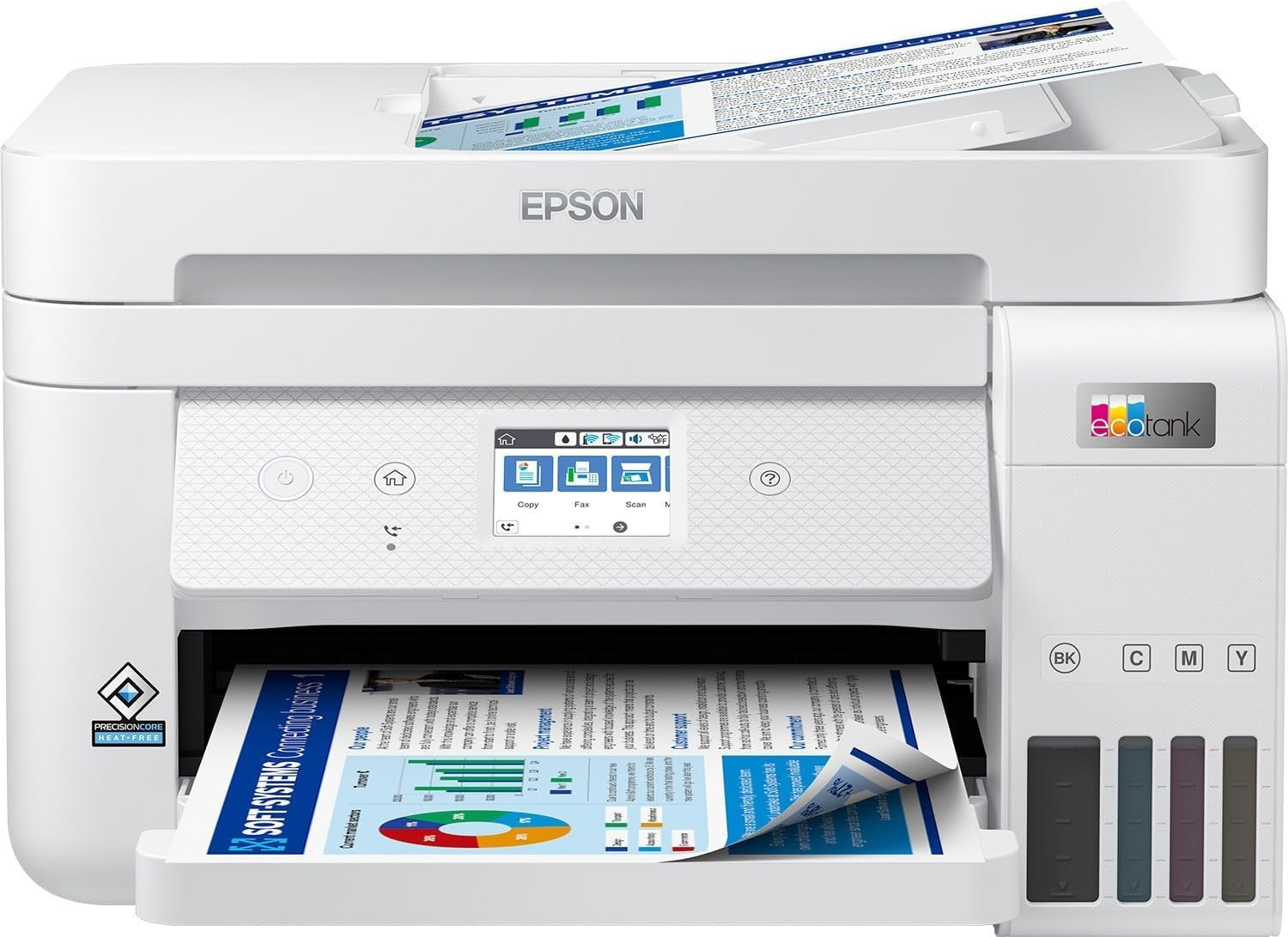EcoTank ET-4856 A4 Multifunction Wi-Fi Ink Tank Printer with 3-Year Ink