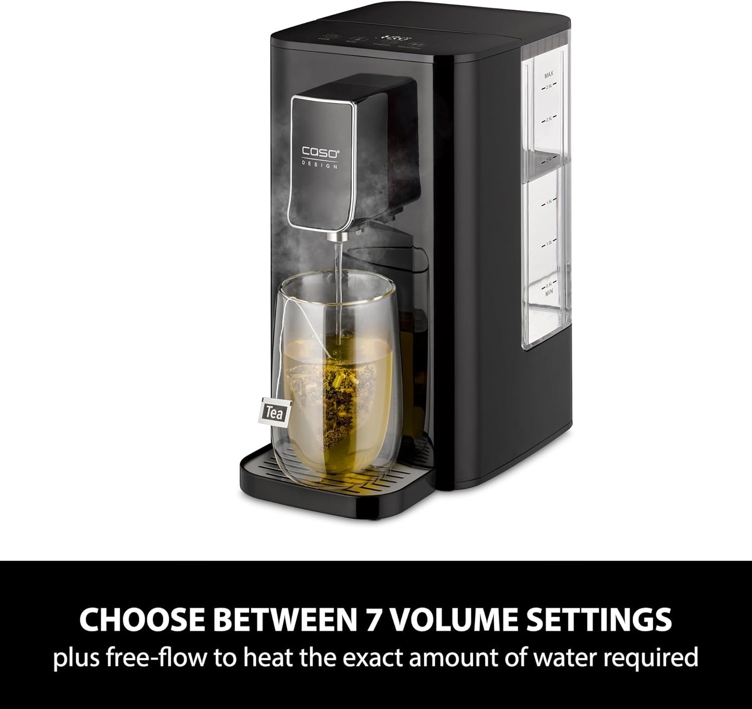 Instant Hot Water Dispenser 2.9L One Cup Boiler 7 Temp Energy Saving