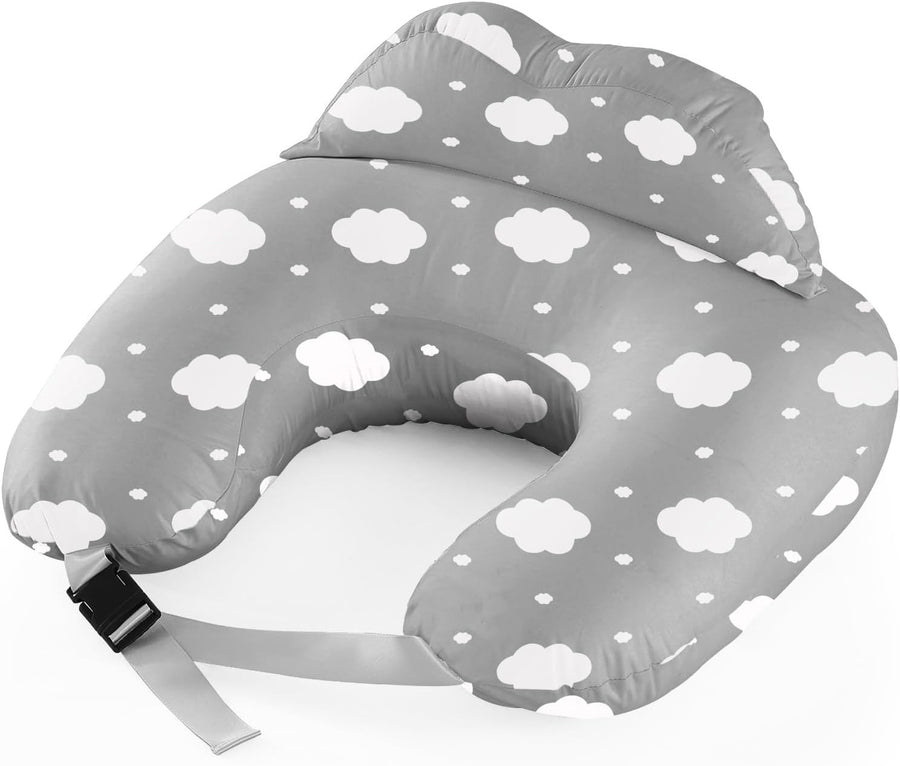 U Shaped Pregnancy Pillow Full Body Maternity Sleep & Nursing Support Cotton
