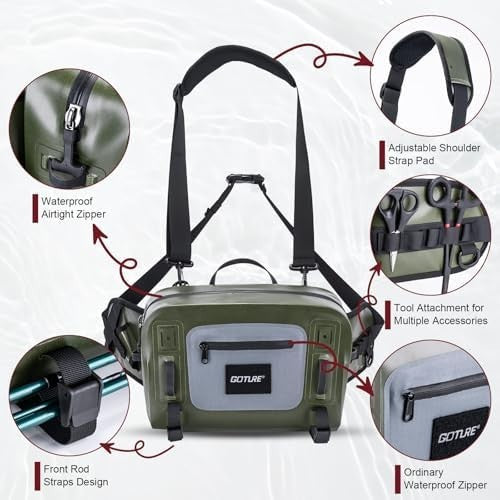 12ft Tenkara Fishing Rod Kit Carbon Fibre Cork Handle Waist Pack Set