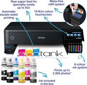 A3+ Wireless Ink Tank Photo Printer Auto Duplex High-Volume Printing