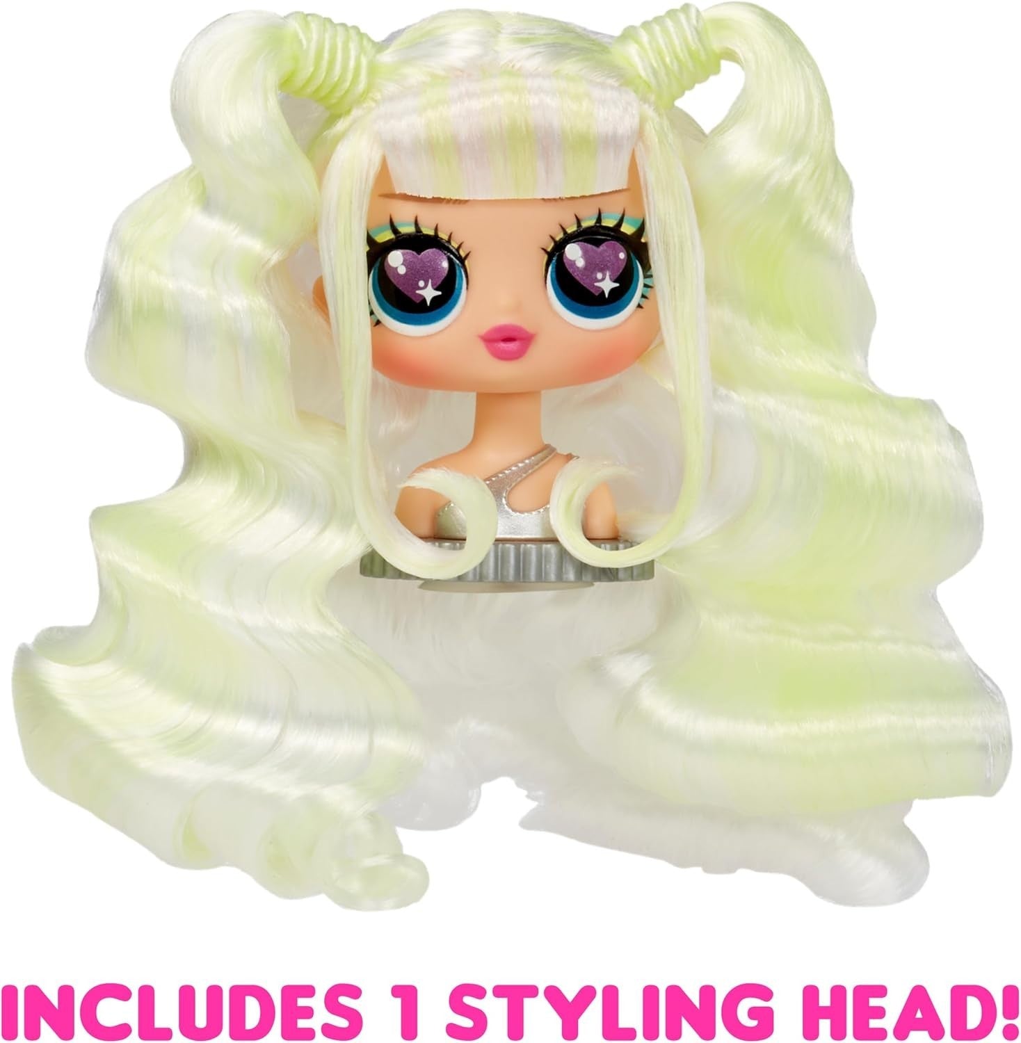 Swap Head Fashion Doll Styling Head 20+ Surprises Outfits Set