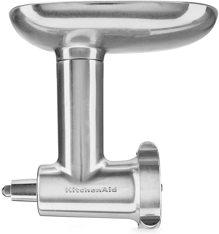 Metal Meat Grinder Sausage Stuffer Attachment 3 Grinding Plates Set