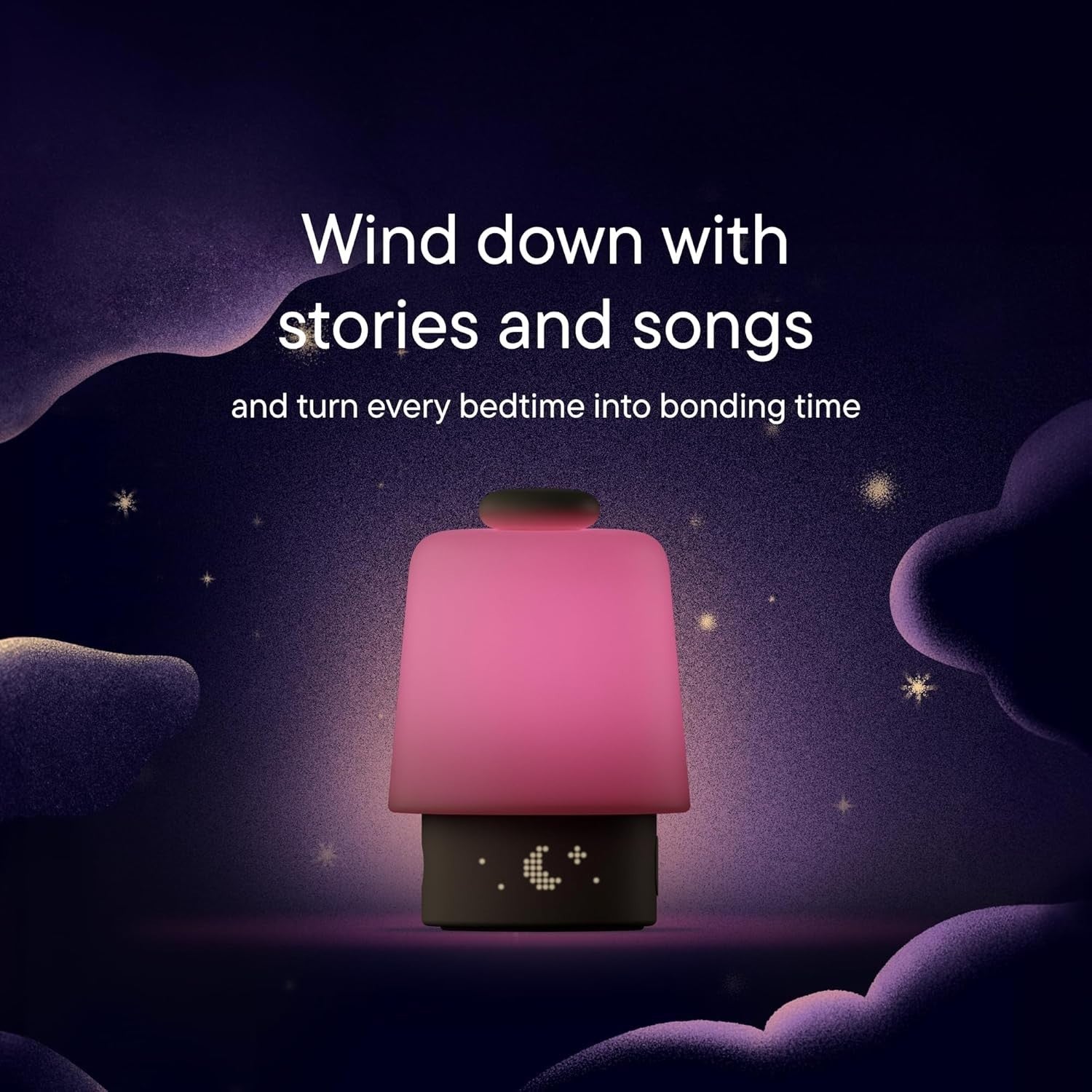 Baby Sound Machine Night Light White Noise WiFi Sleep Trainer Clock