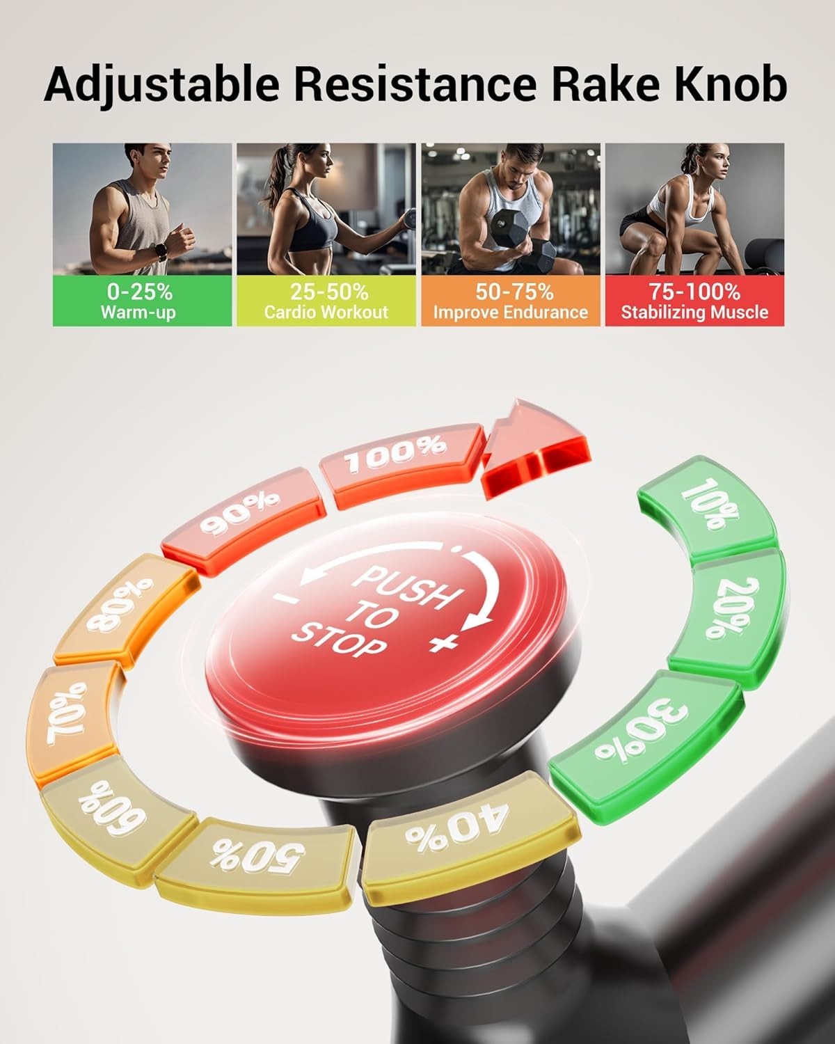 Magnetic Spin Bike w/ 0–100 Resistance, LCD Holder, Adjustable Seat 136kg Cap