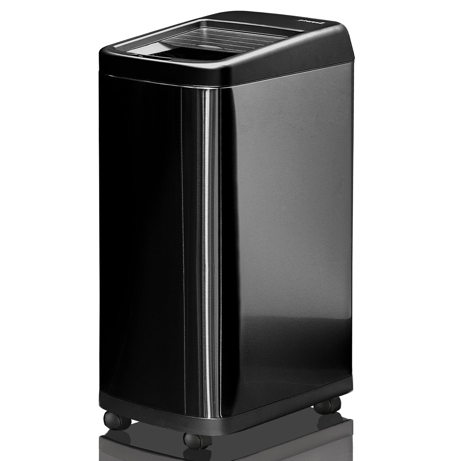 50L Touchless Kitchen Bin  Automatic Sensor Trash Can Black Steel