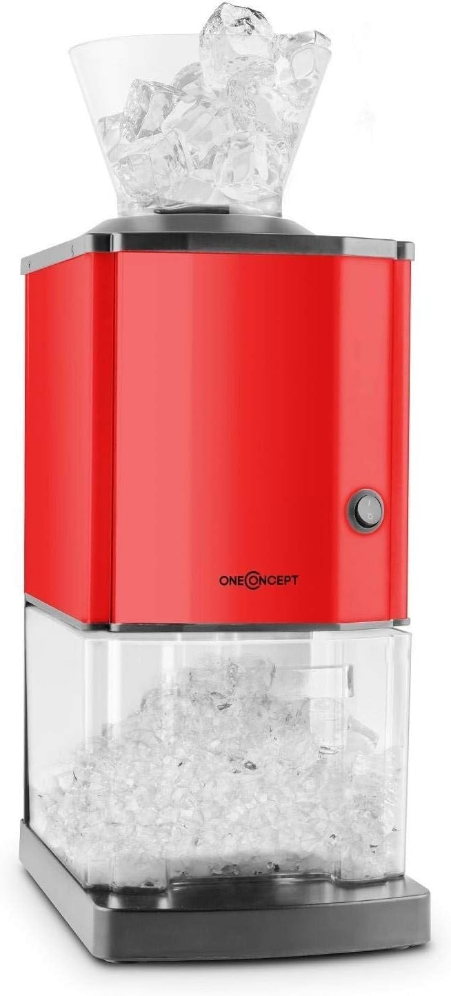 Countertop Ice Crusher Machine 15kg/hr Portable 3.5L Crushed Ice Maker