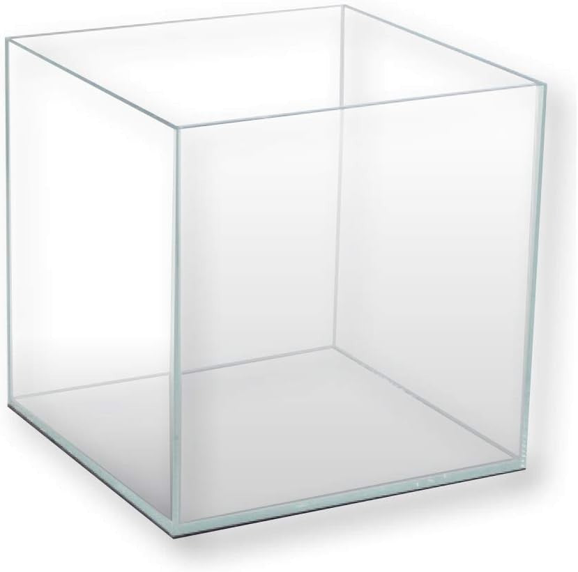 15L Nano Aquarium Glass Tank with Shock Mat for Fish & Turtles