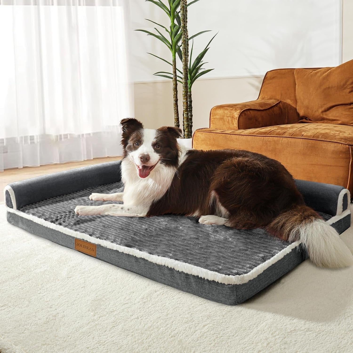 Jumbo Orthopedic Dog Sofa Bed 142x101cm Waterproof