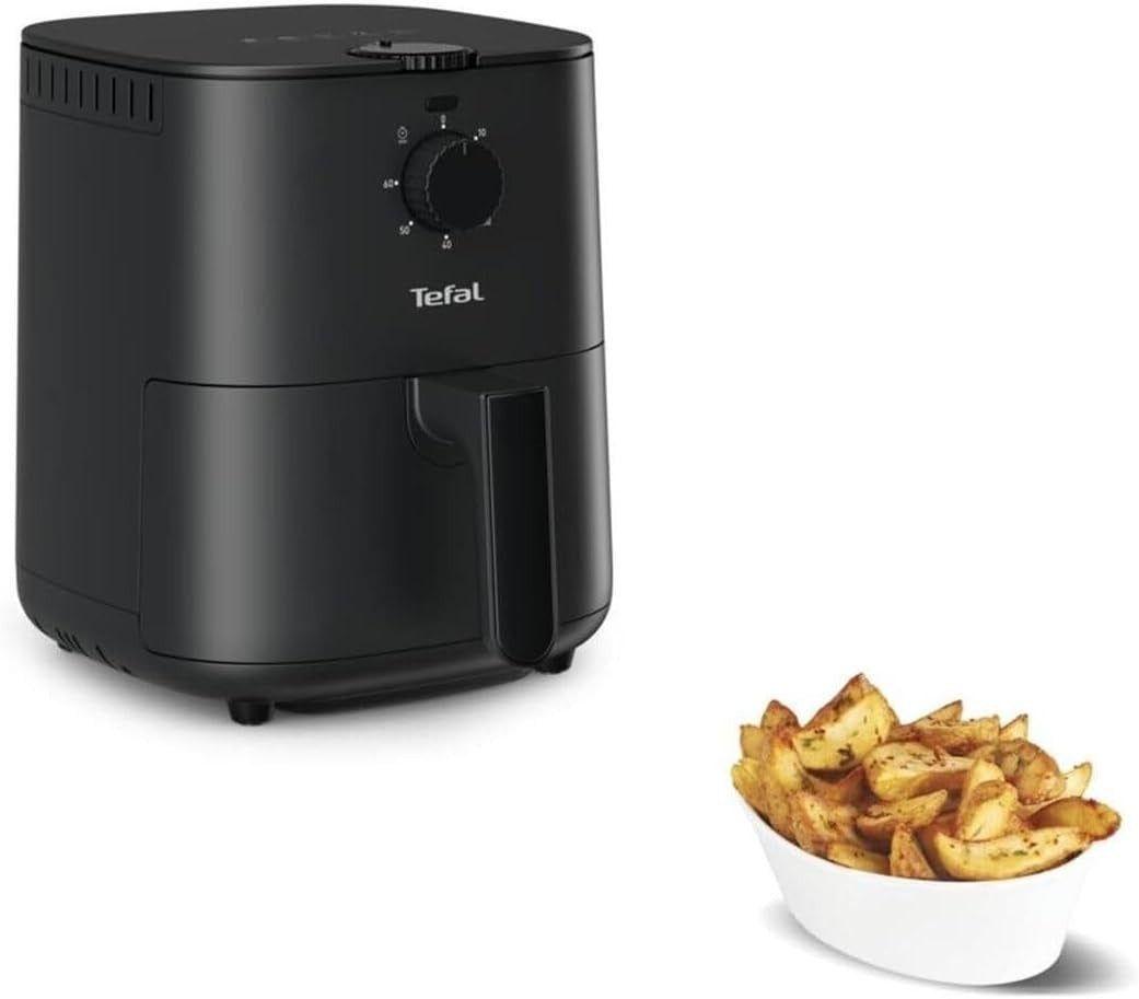 Air Fryer 3.5L Oil Free Compact Energy Saving Crispy Results Timer Temp Control