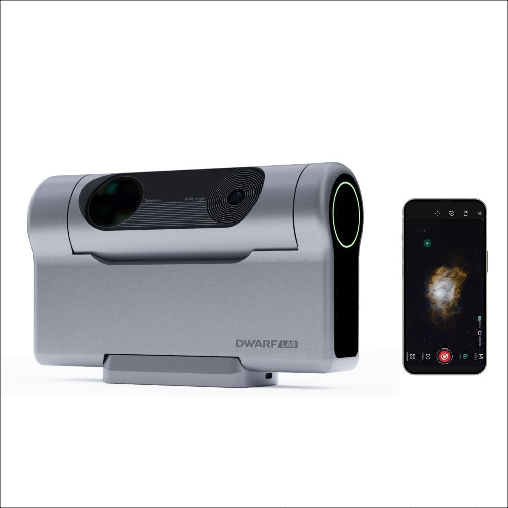 Smart Telescope with Auto-Tracking & 4K Imaging - Ultra-Light