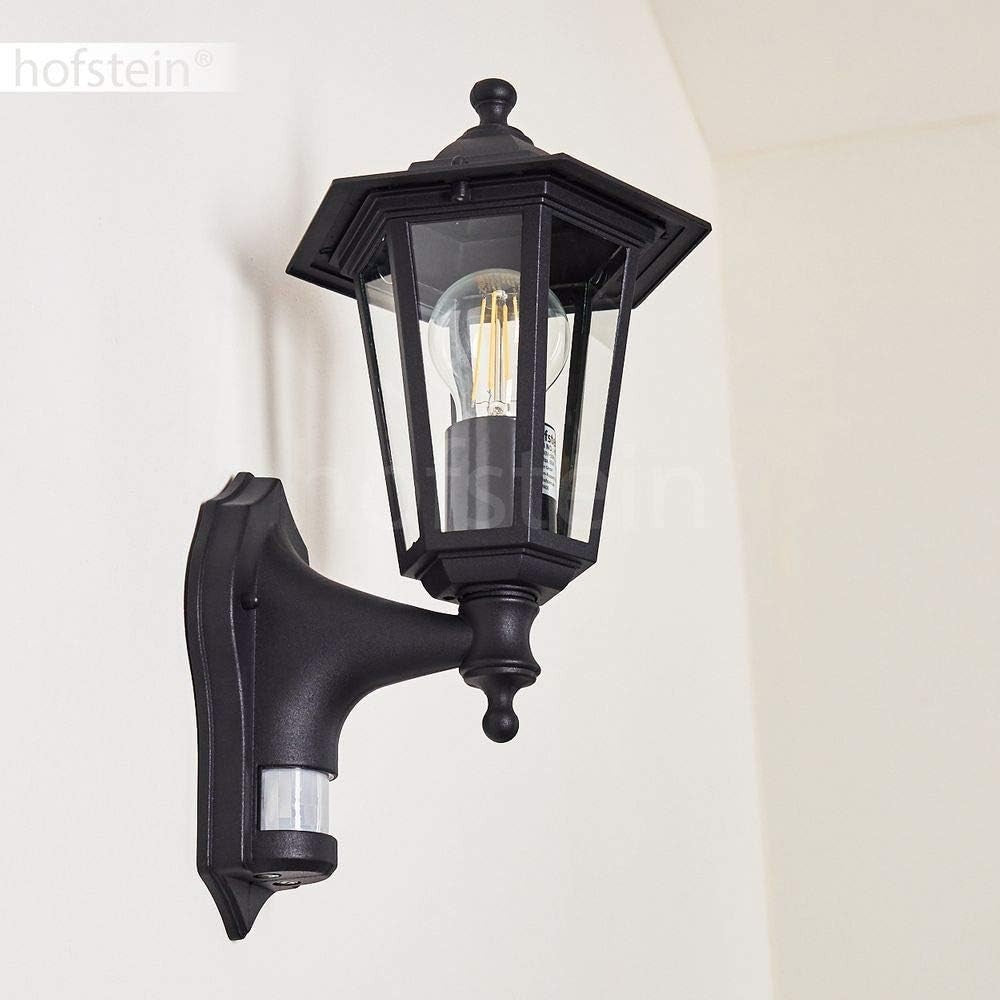 Loria Outdoor Wall Light – Black Antique IP44 E27