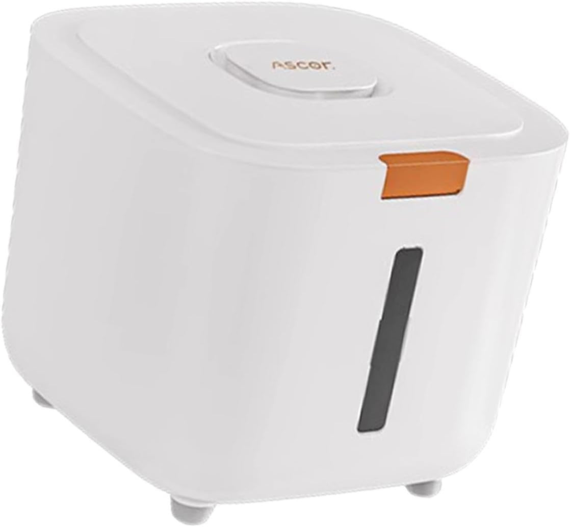 10KG Airtight Rice Storage Container with Measuring Cup Grain Dispenser