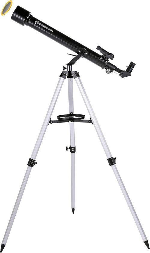 80/900 Refractor Telescope Carbon Fiber EQ Mount w/ Tripod & Phone Adapter
