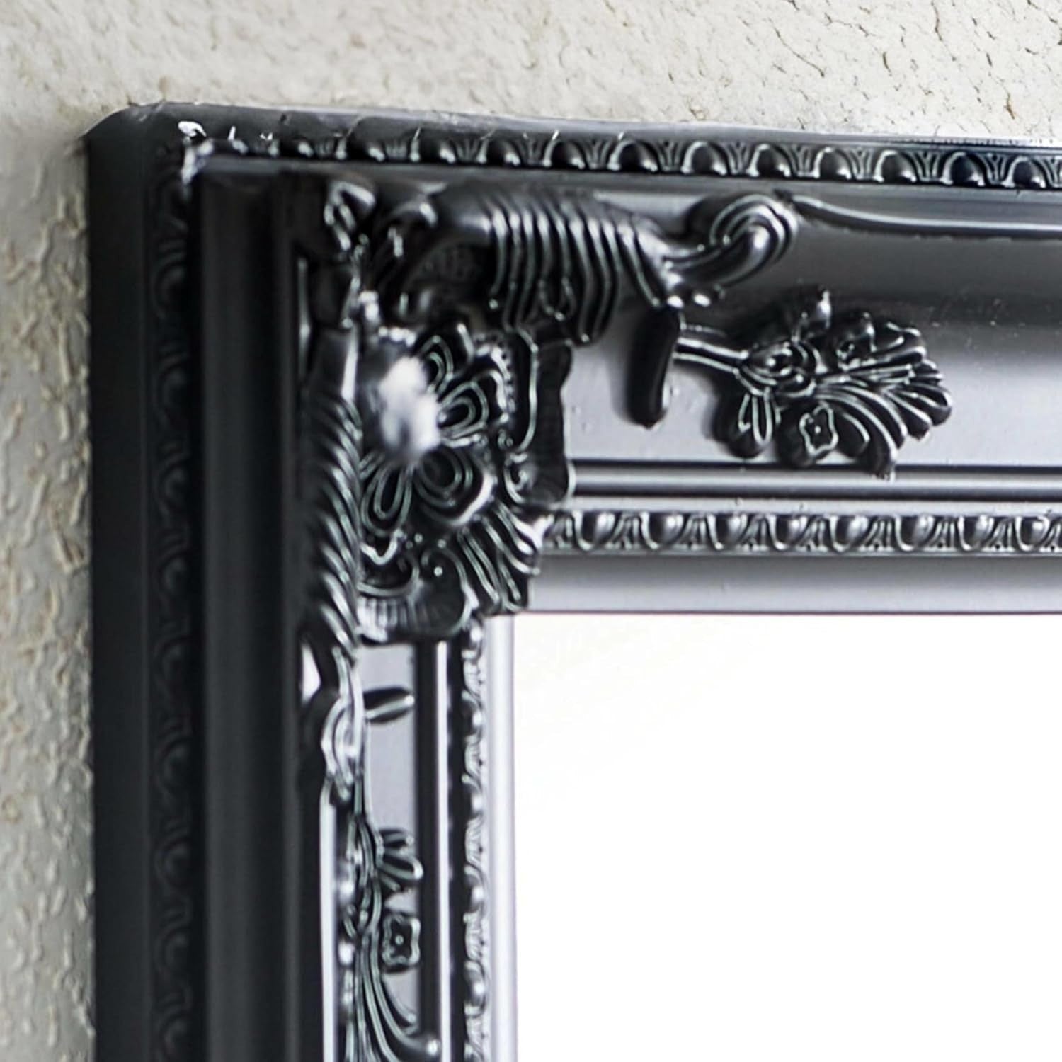 Full Length Antique Wooden Wall Mirror 130x40cm – Bedroom & Living Room
