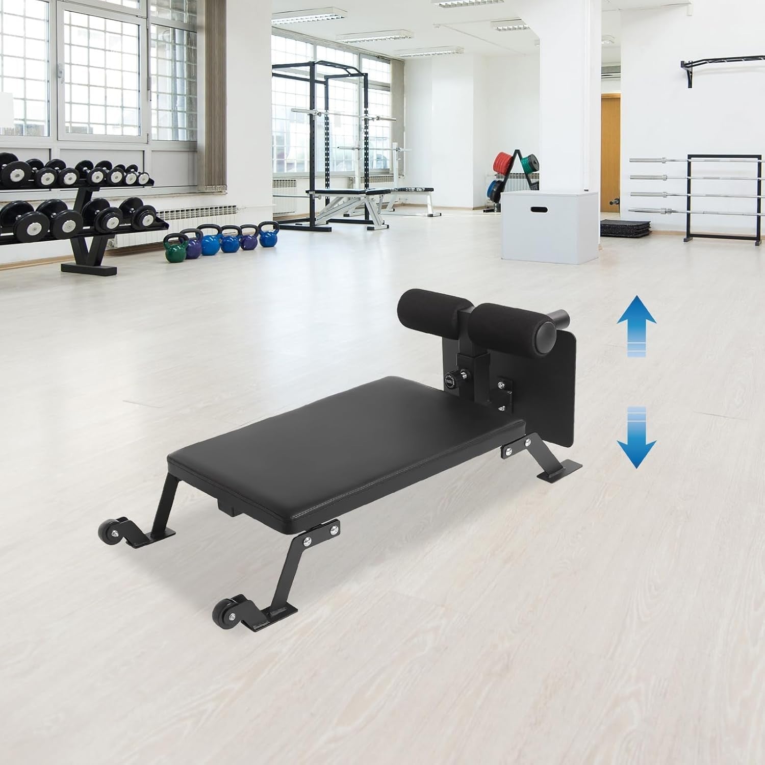 Nordic Curl Bench Leg Exercise Machine Plate Loaded Home Gym
