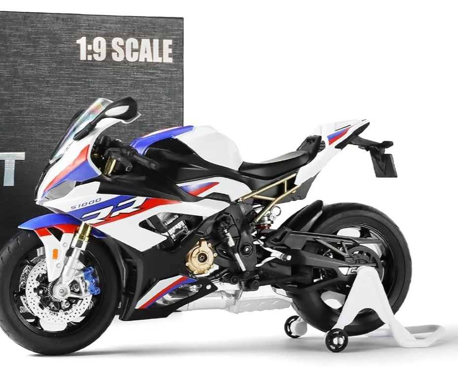 1:9 Diecast Mini Motorcycle Model - Realistic Alloy Build, Perfect Gift