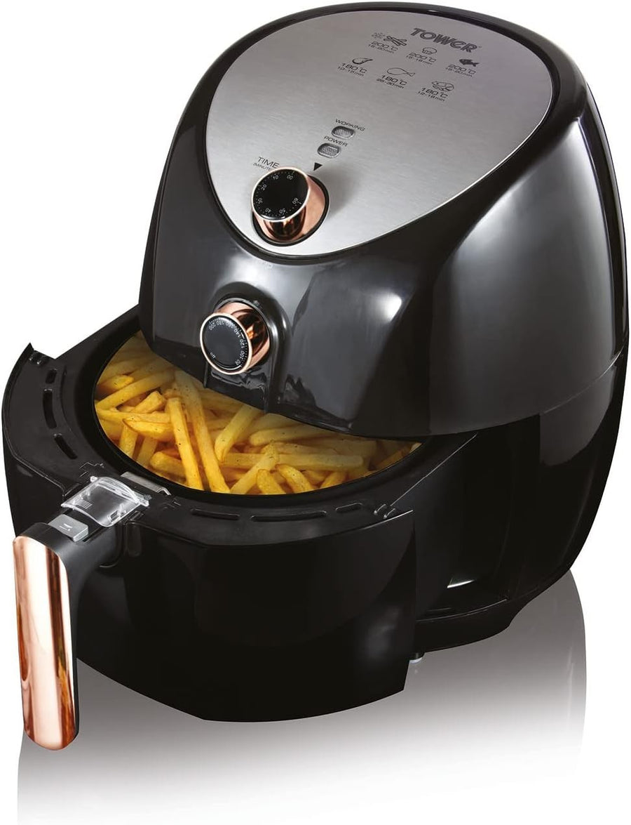 Air Fryer 4.3L Family Size Rapid Air Circulation | 1500W Healthy Cooker Timer