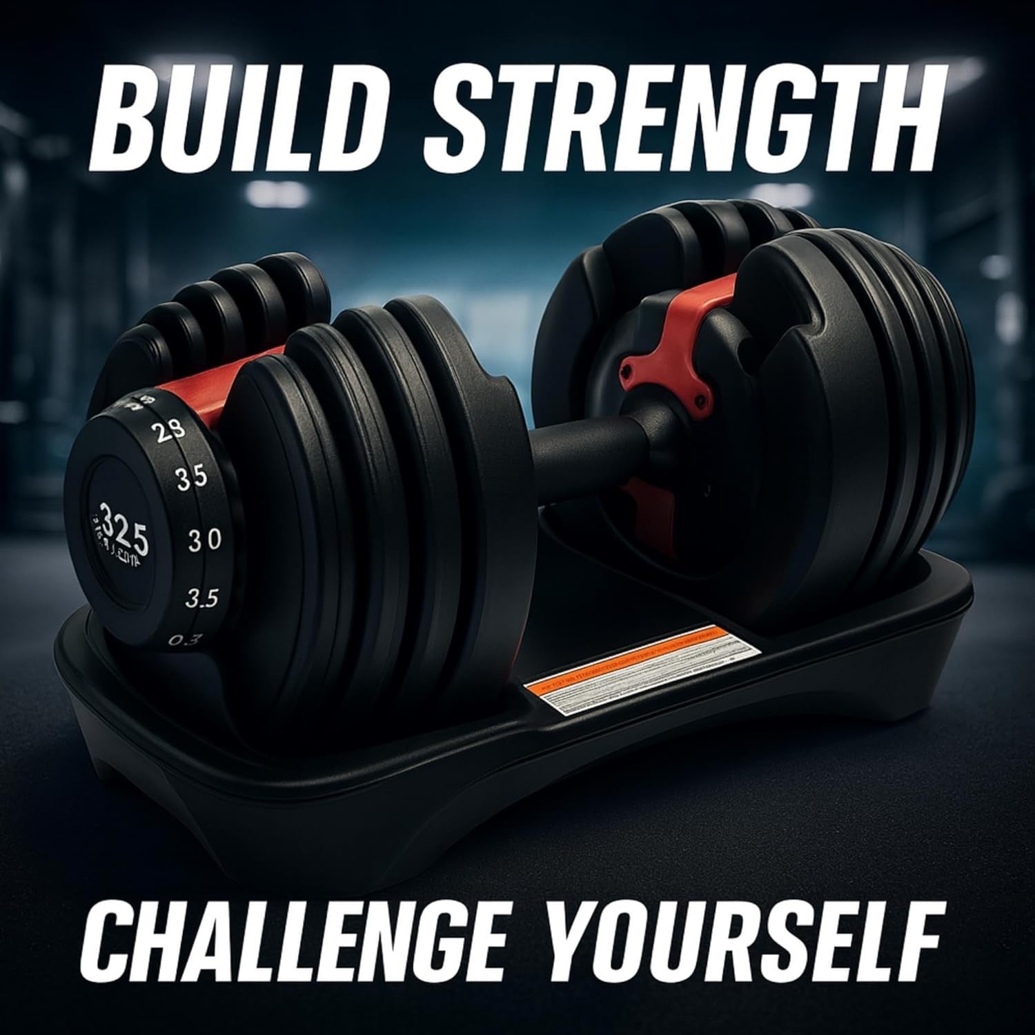 24kg Adjustable Smart Dumbbell Quick Dial Compact Home Gym Weight