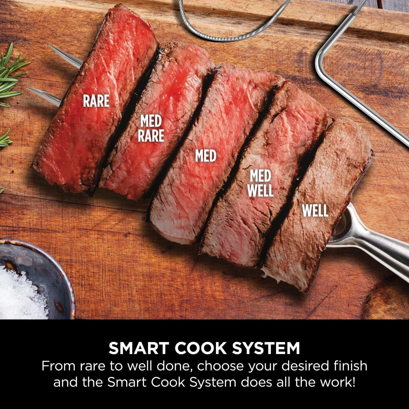 Smart Electric BBQ Grill & Smoker 7-in-1 with App Control & Digital Probe