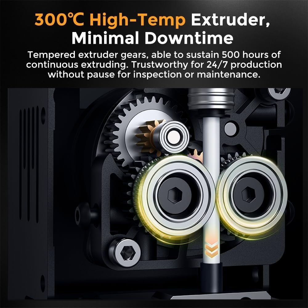 High Speed Large 3D Printer 700mm/s Auto Level 300C Dual Z Axis