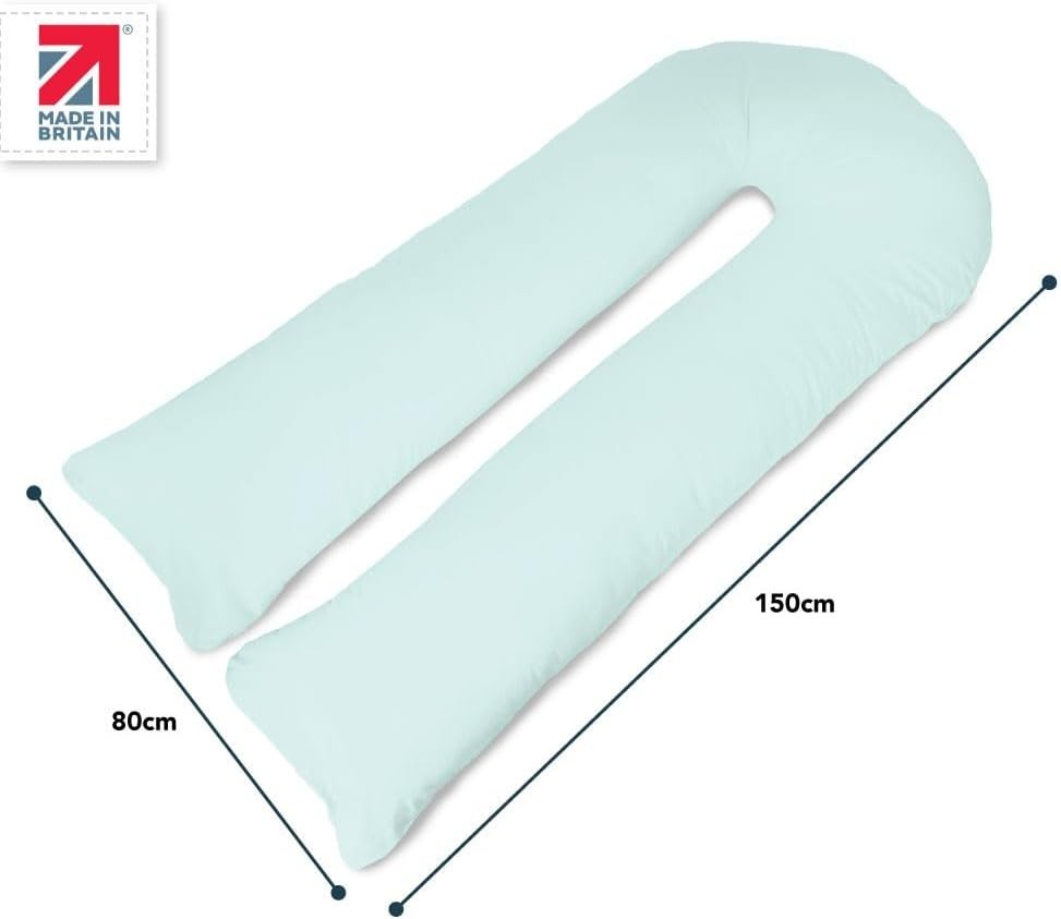 U Shaped Pregnancy Body Pillow Full Support Maternity Side Sleeper Cushion