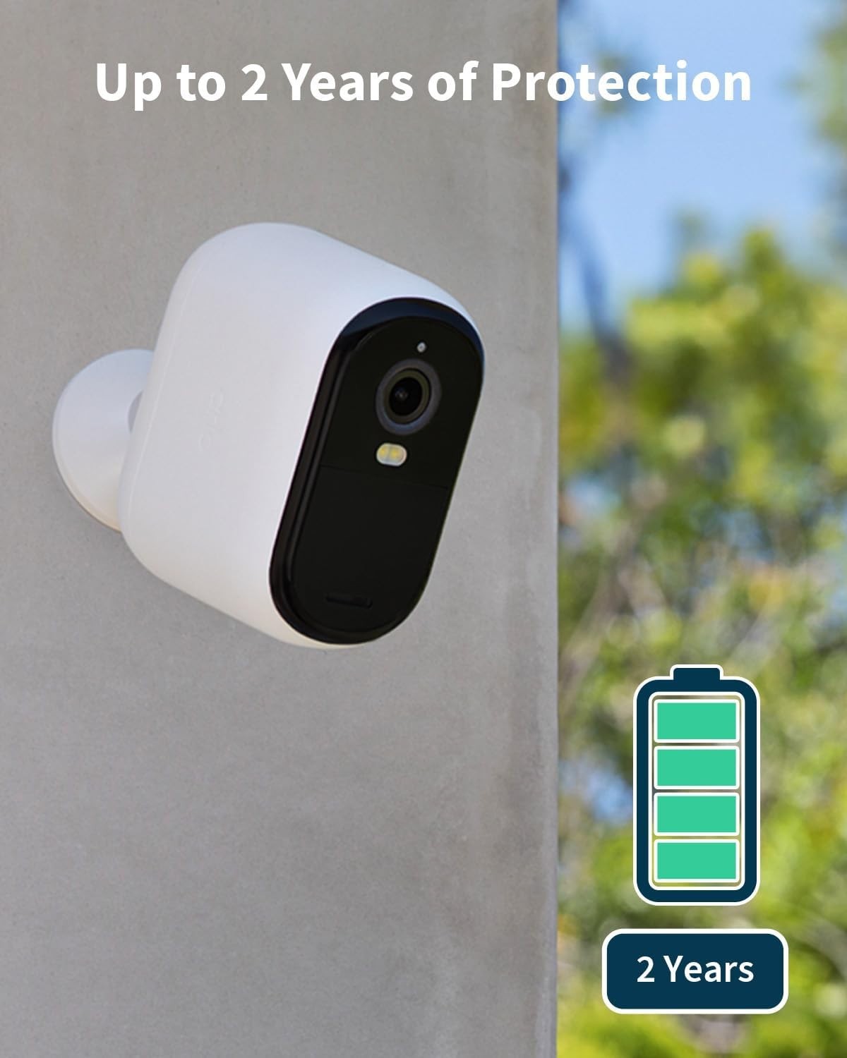 2 Pack 2K Wireless Security Camera XL Battery Outdoor Night Vision
