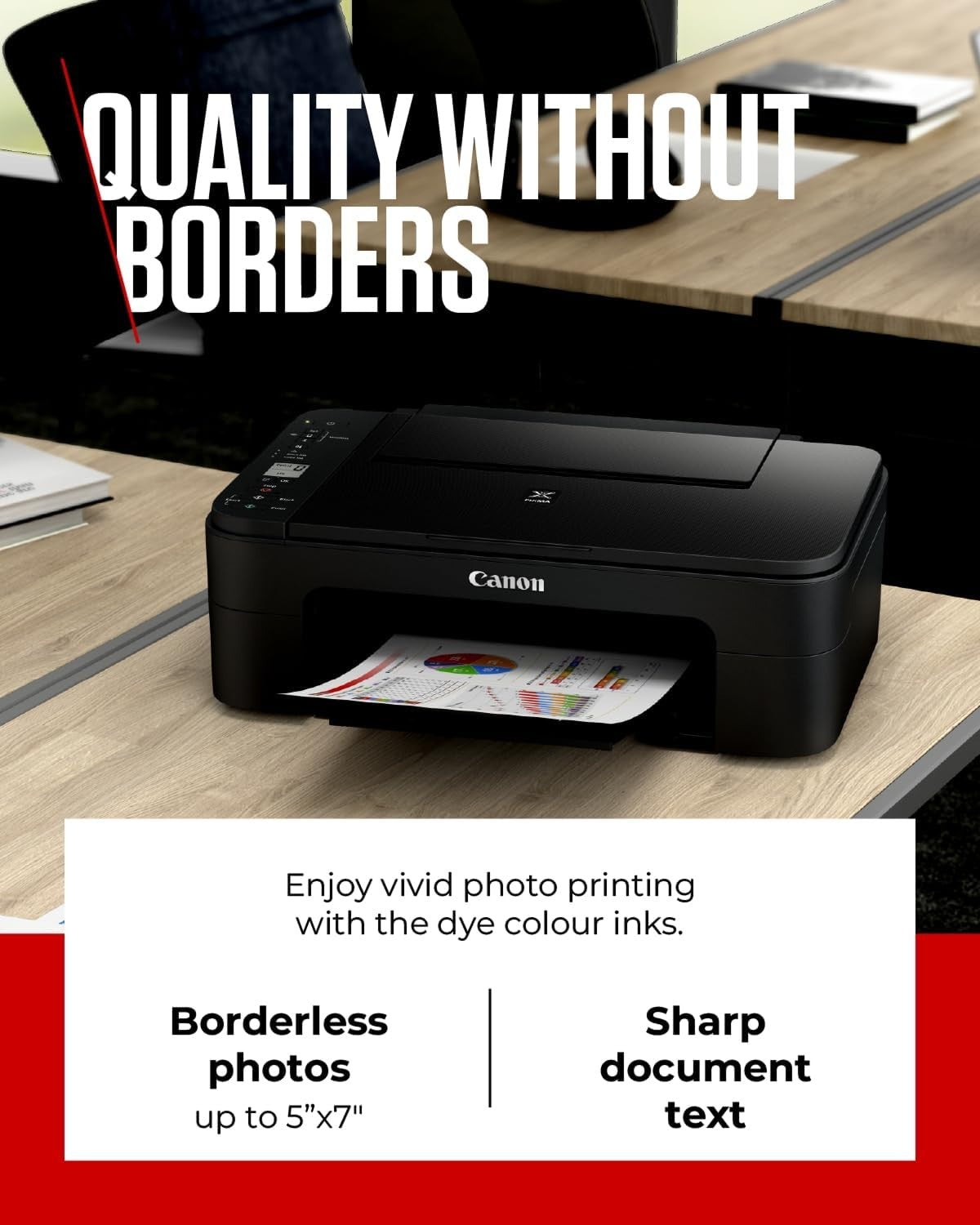 A4 Colour Inkjet All-in-One Printer Wireless Auto 2-Sided LCD