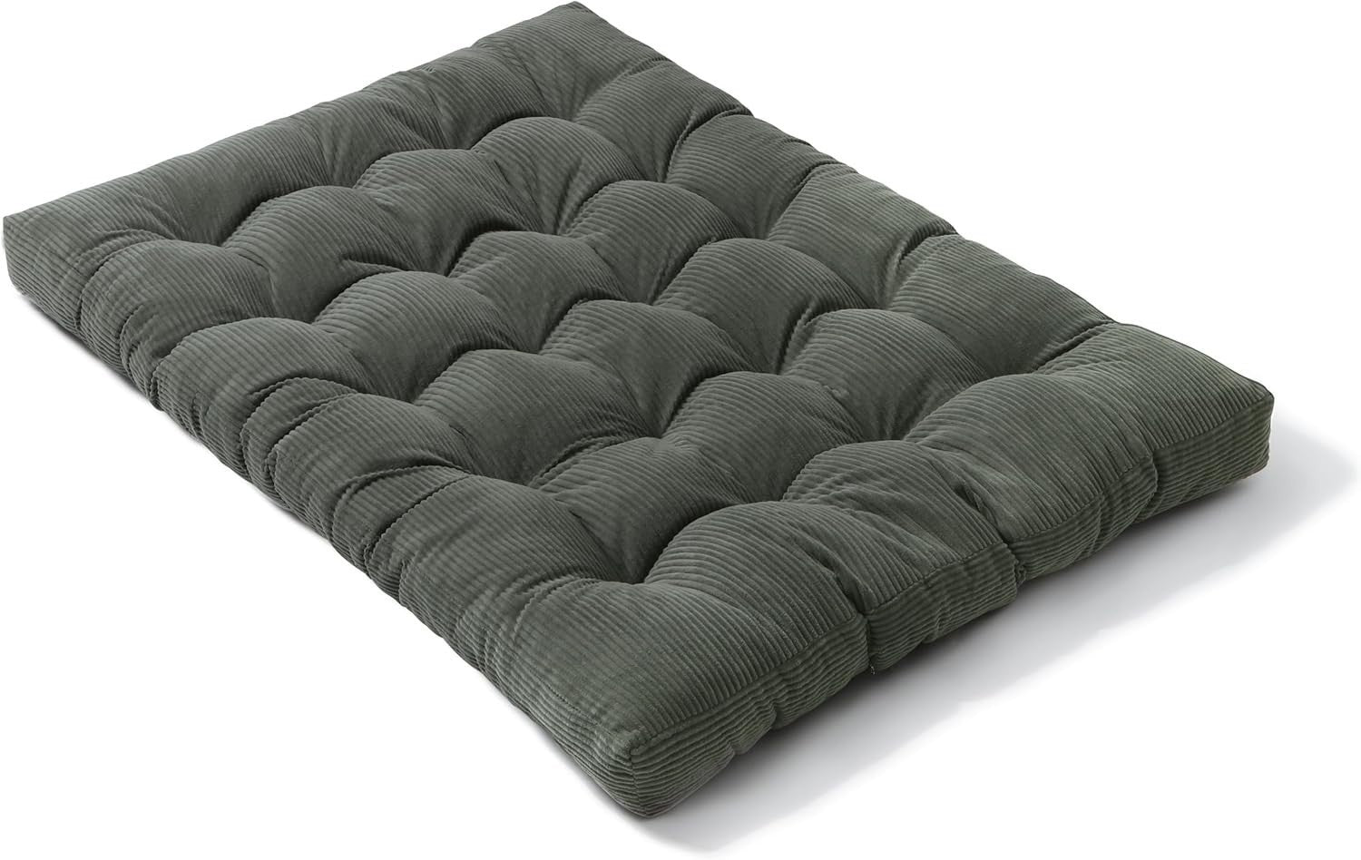 Double Futon Mattress 160x200cm Soft Corduroy Floor Sofa Bed XL