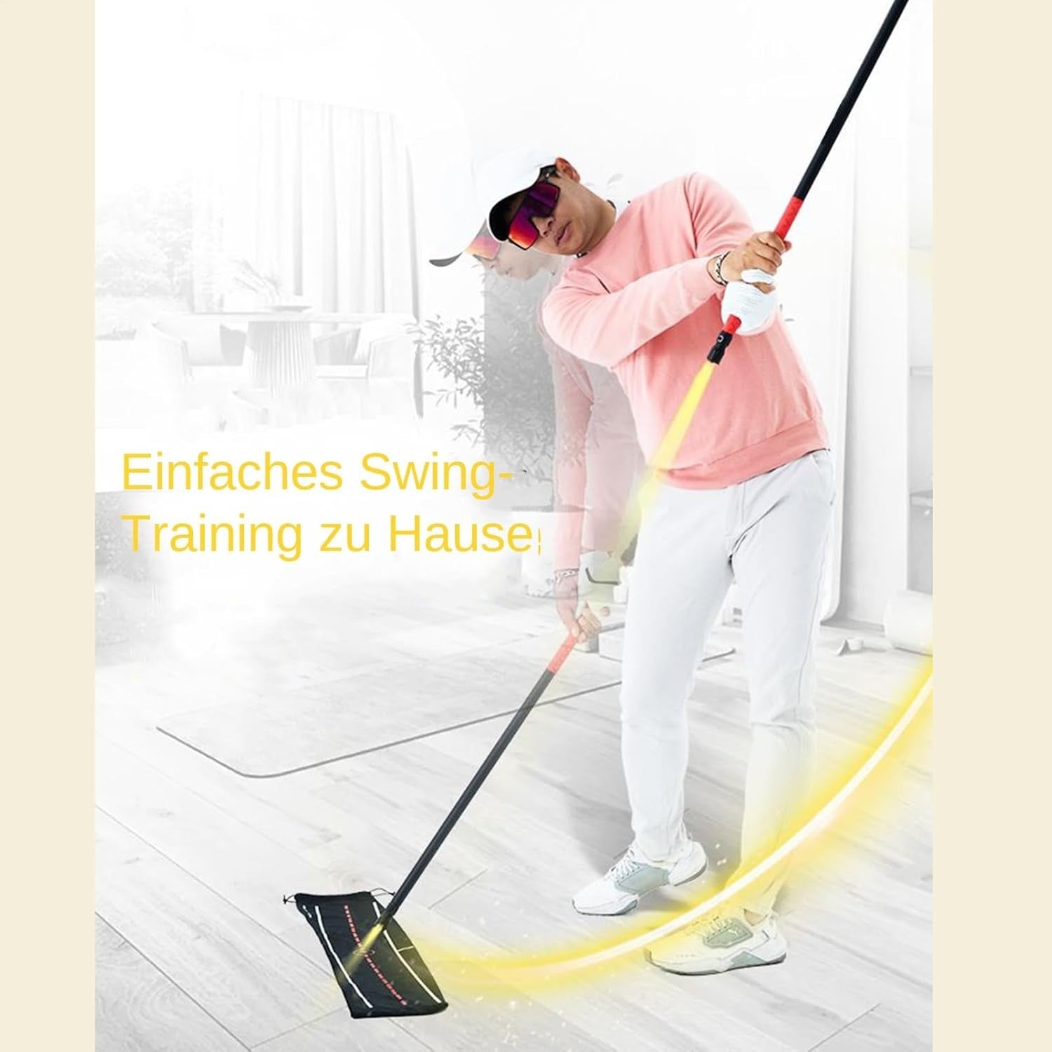 Golf Alignment Stick Swing Trainer Corrector Practice