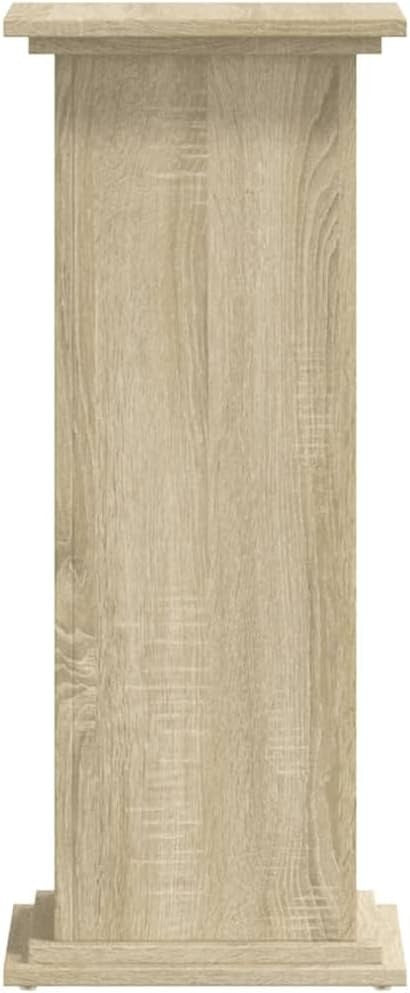 Sonoma Oak Wood Plant Stand 80cm Indoor Display Table Modern Flower Pot Holder