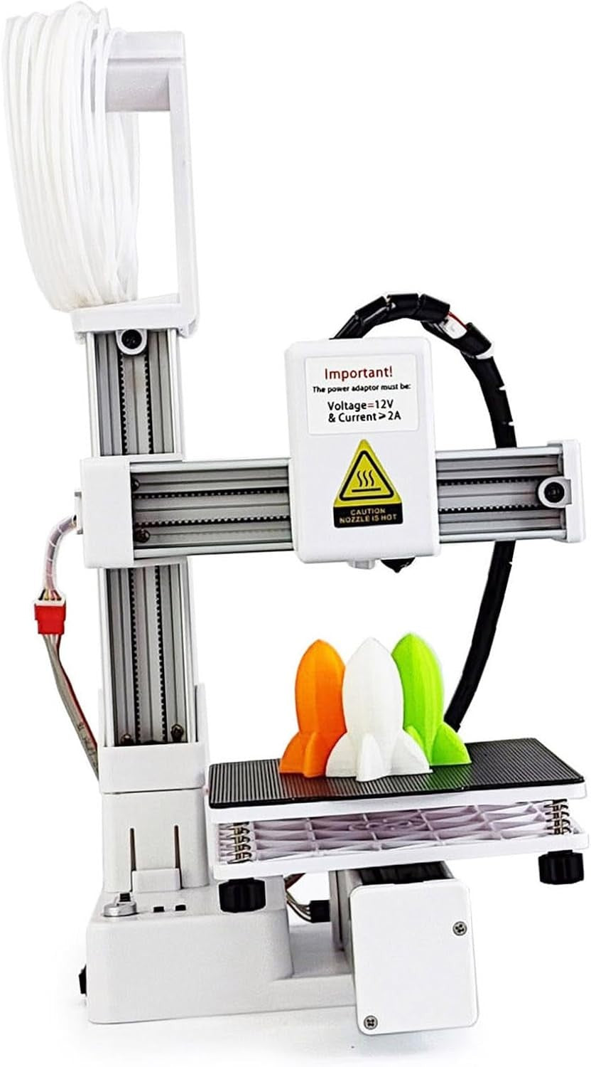 Mini 3D Printer for Beginners Fast Heating Compact FDM DIY Machine