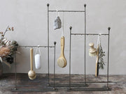 Antique Brass Jewelry Stand Large Metal Necklace Bracelet Display Rack