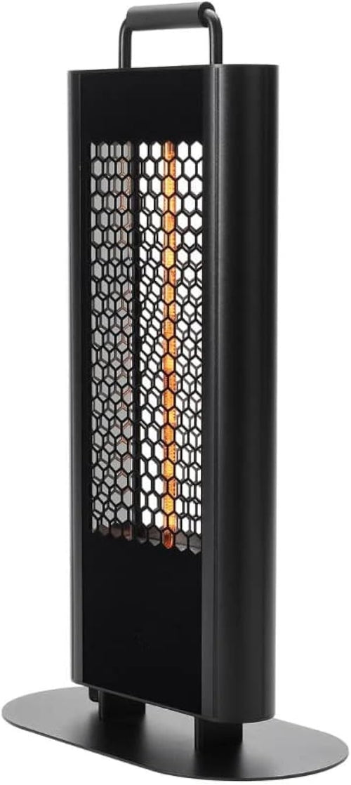 Outdoor Electric Patio Heater 1.2kW Remote Control Waterproof Freestanding