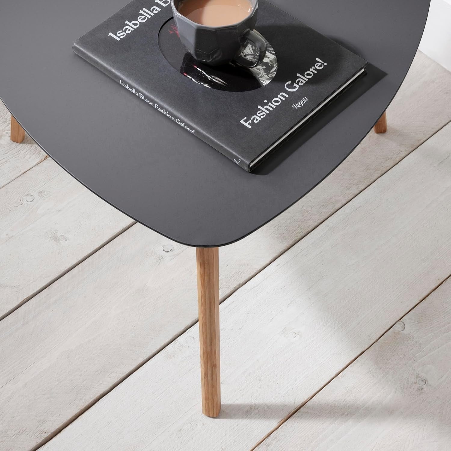 Triangular Side Table 55x55x45 cm | Occasional & Coffee Table Scandi Style