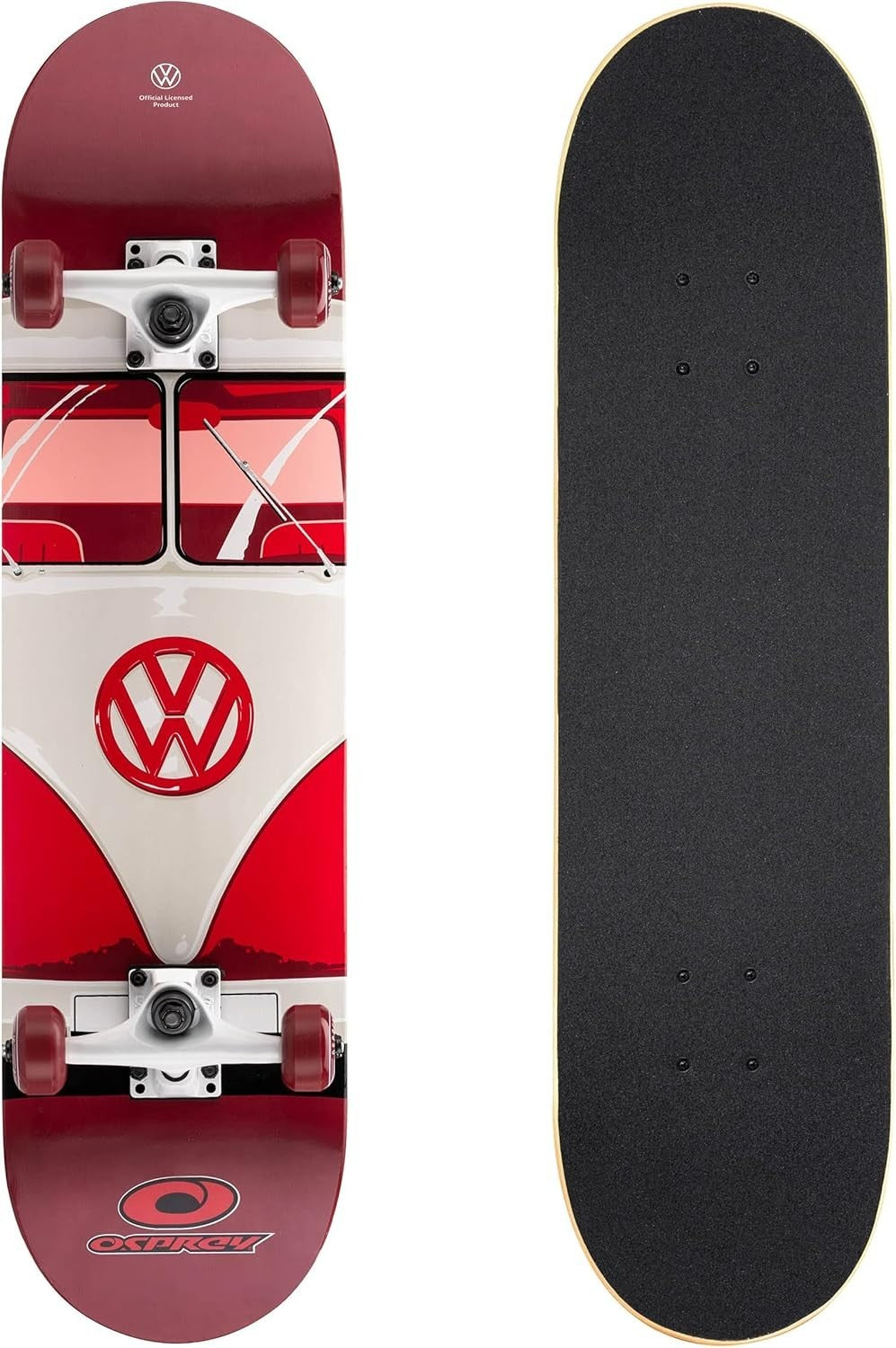31" Double Kick Skateboard ABEC7 Maple Deck PU Wheels Grip Tape Kids Adults