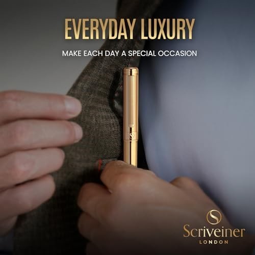 Luxury Gold Ballpoint Pen Smooth Refillable Executive Writing Instrument