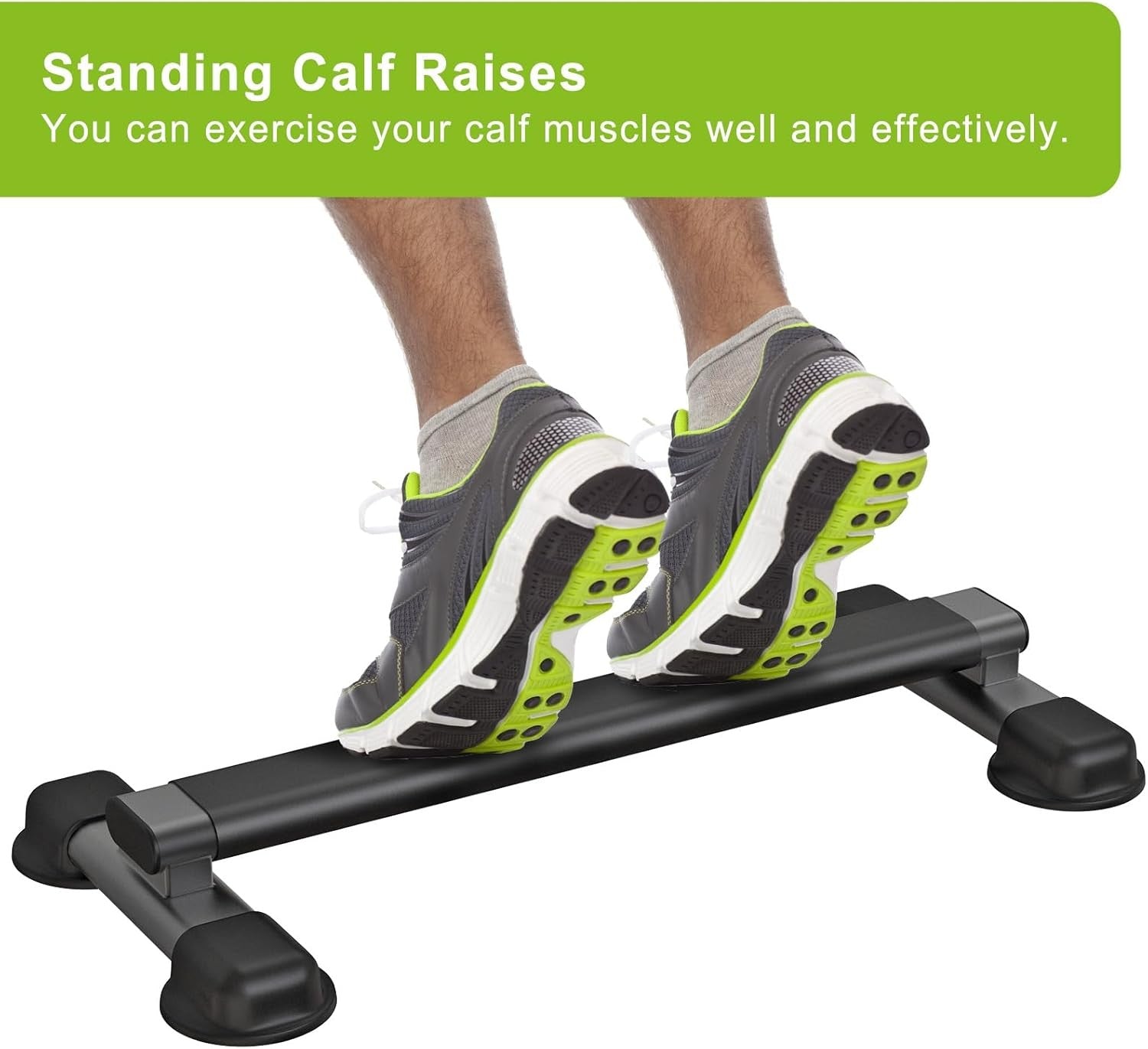 Steel Calf Raise Bar Block Squat Wedge Trainer 800lb