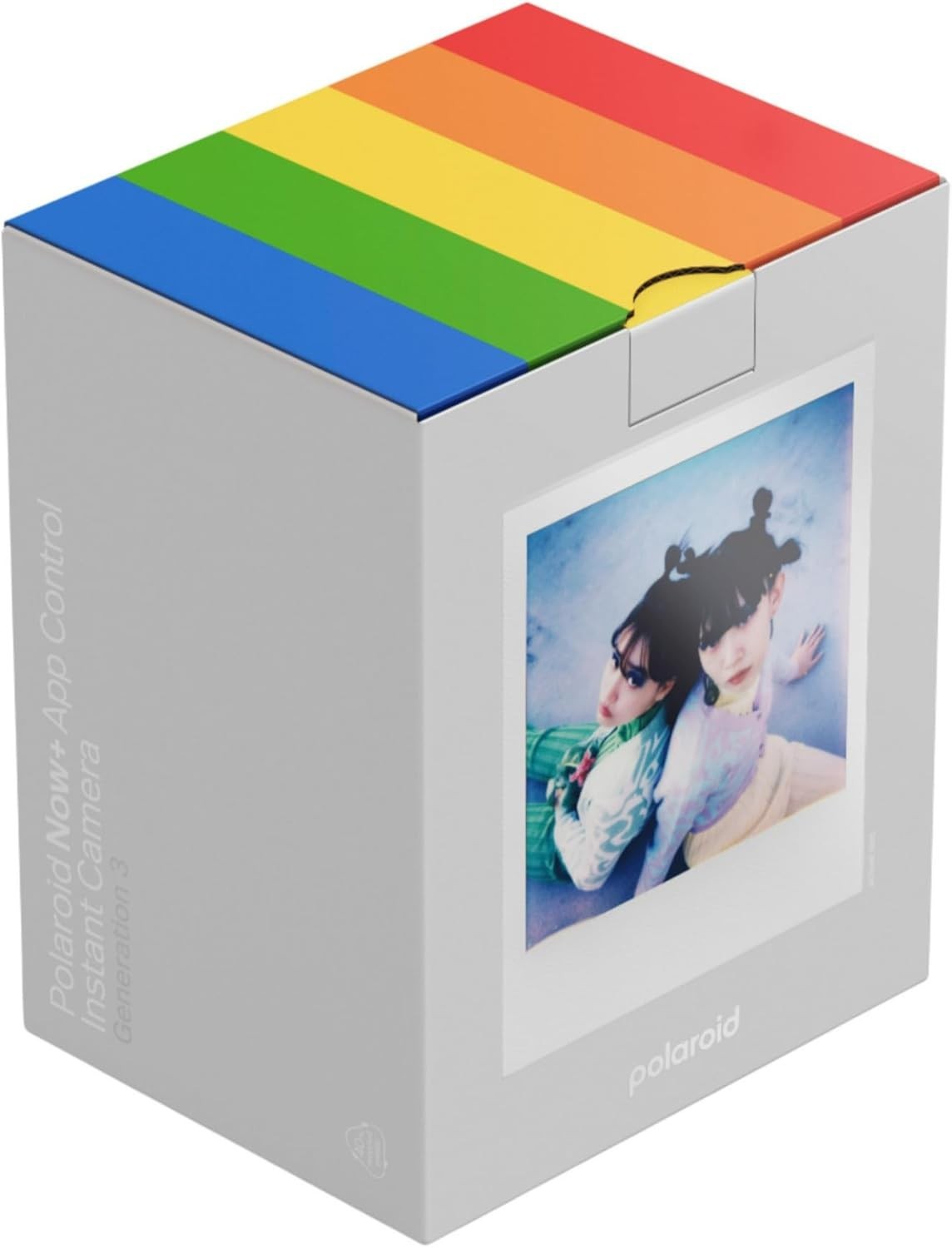 Instant Camera with Film Pack Bluetooth App Connected Autofocus White