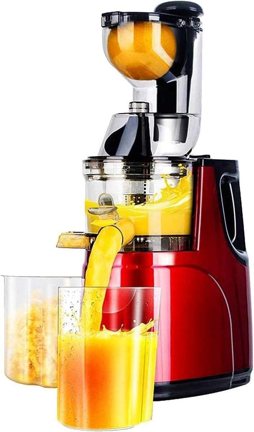 Commercial Cold Press Juicer Large Feed Chute Slow Masticating High Yield