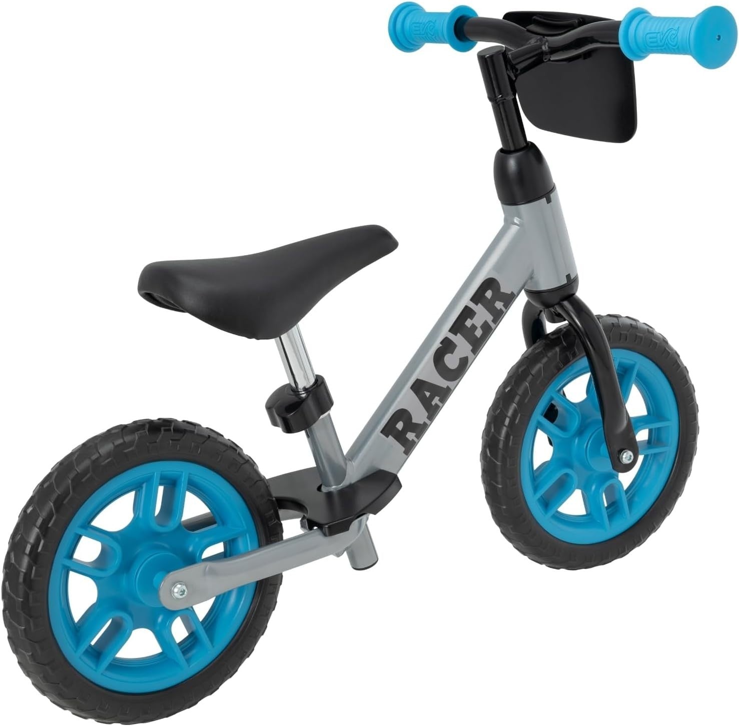 10" Kids Balance Bike Adjustable Seat Toddler Training Bicycle Blue