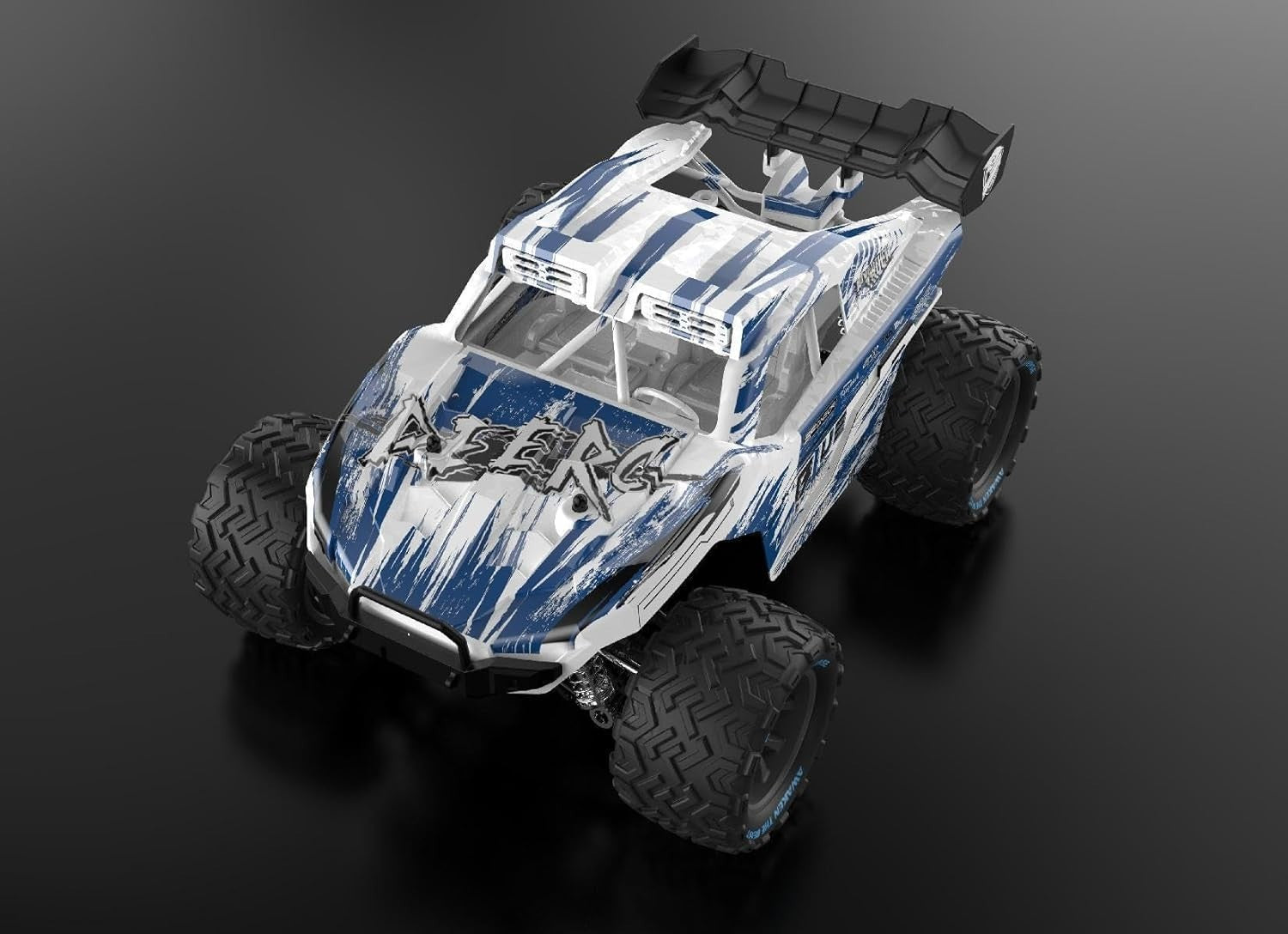 High-Speed 1:14 4WD RC Monster Truck 40KPH Off-Road Car Kids Adults