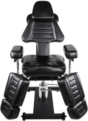Hydraulic Adjustable Reclining Massage & Salon Bed Spa Therapy Chair