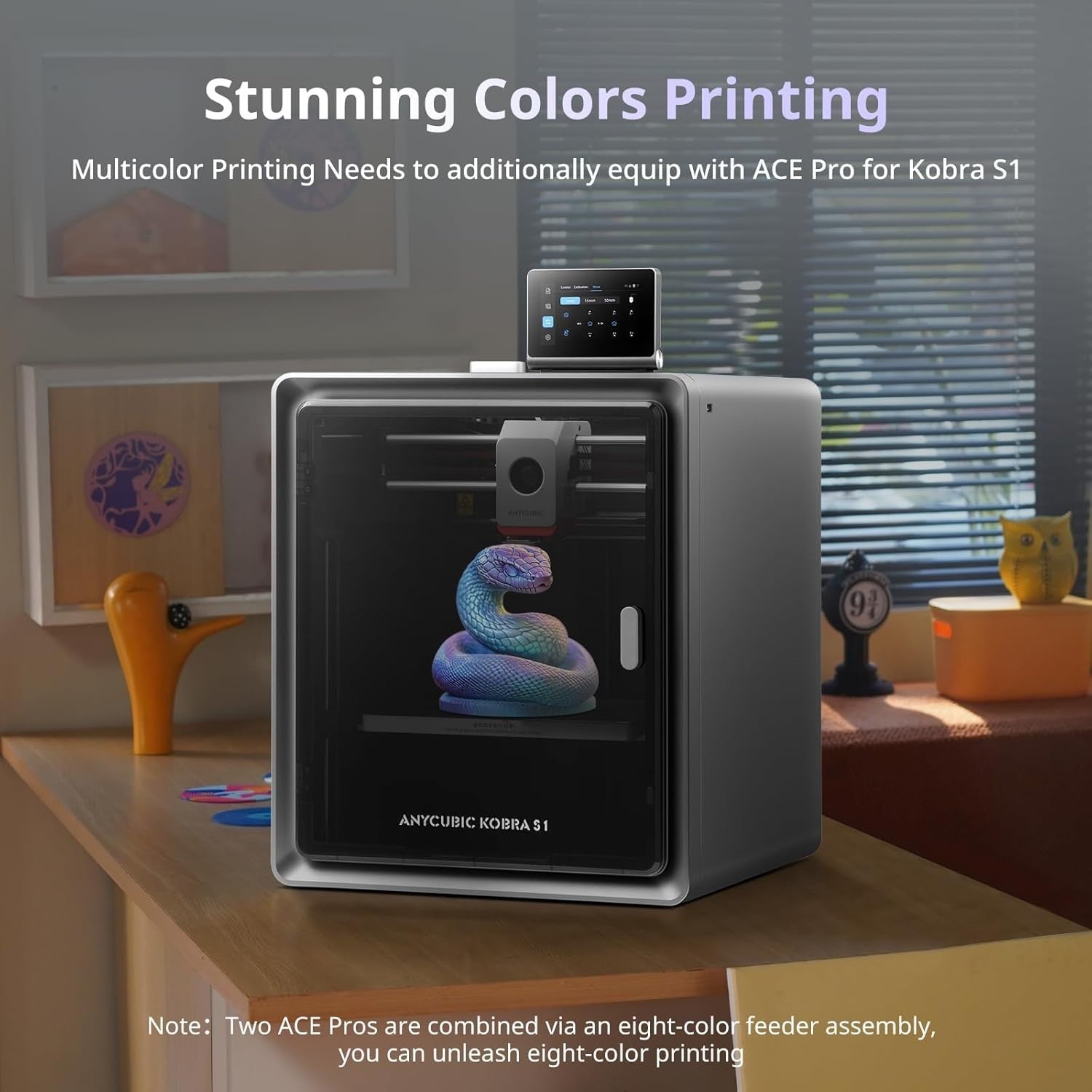 CoreXY High-Speed 3D Printer 600mm/s Auto Level 320°C Enclosed